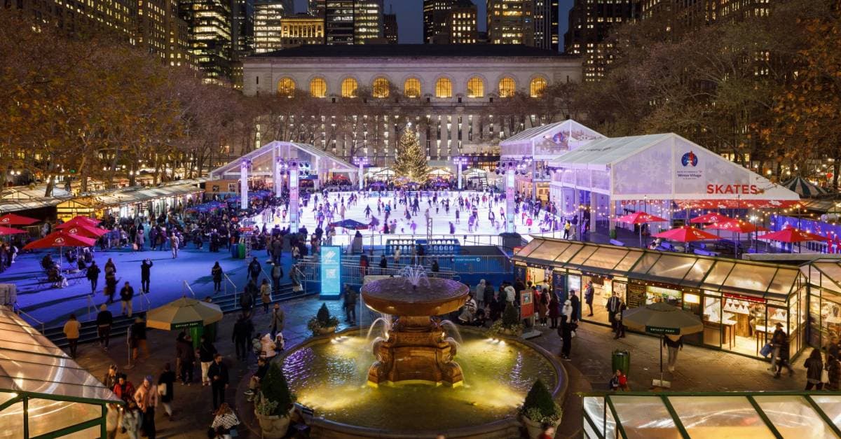Bryant Park’s Winter Village