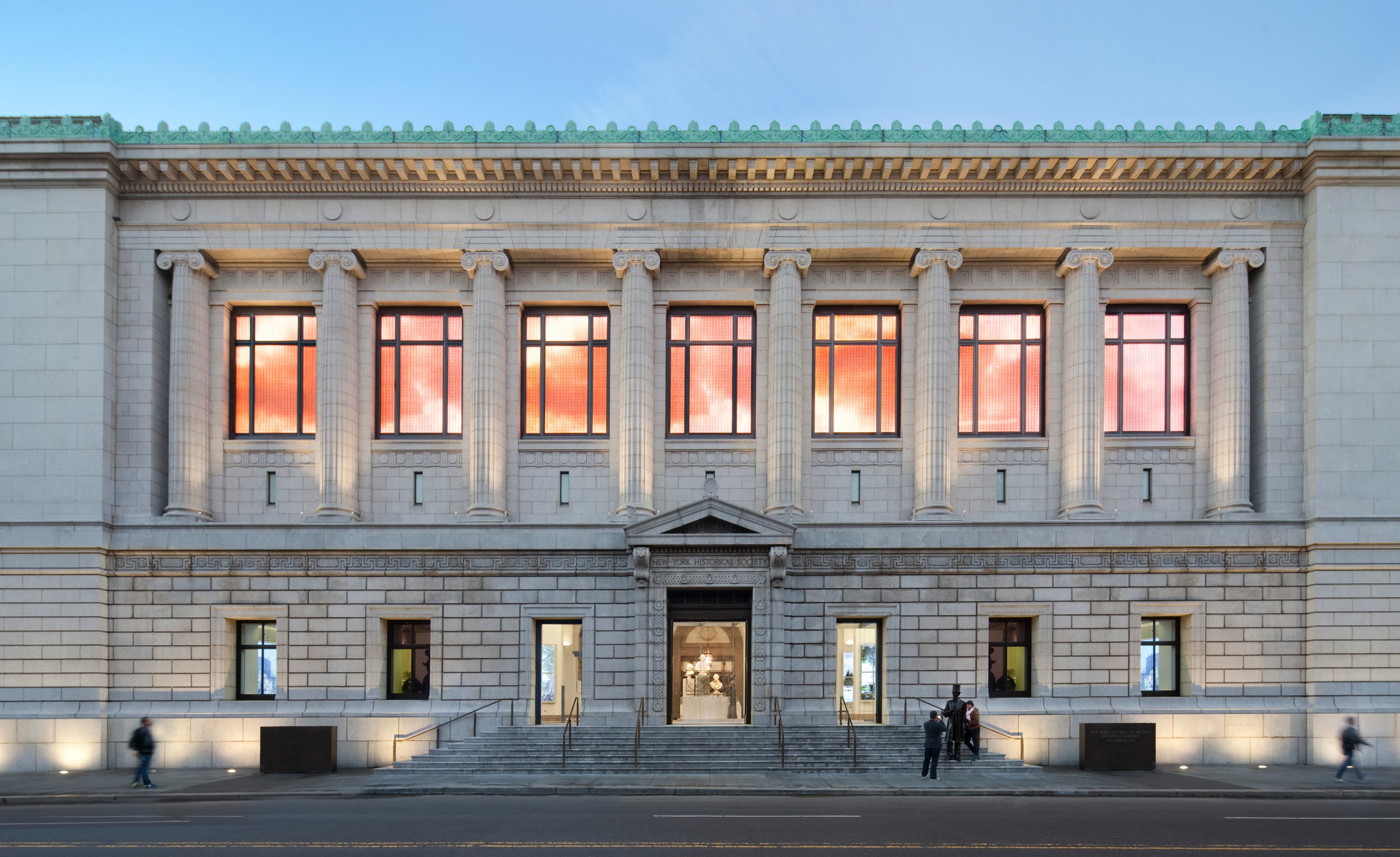 New York Historical Society → SESAMO Italian Restaurant → Baretto