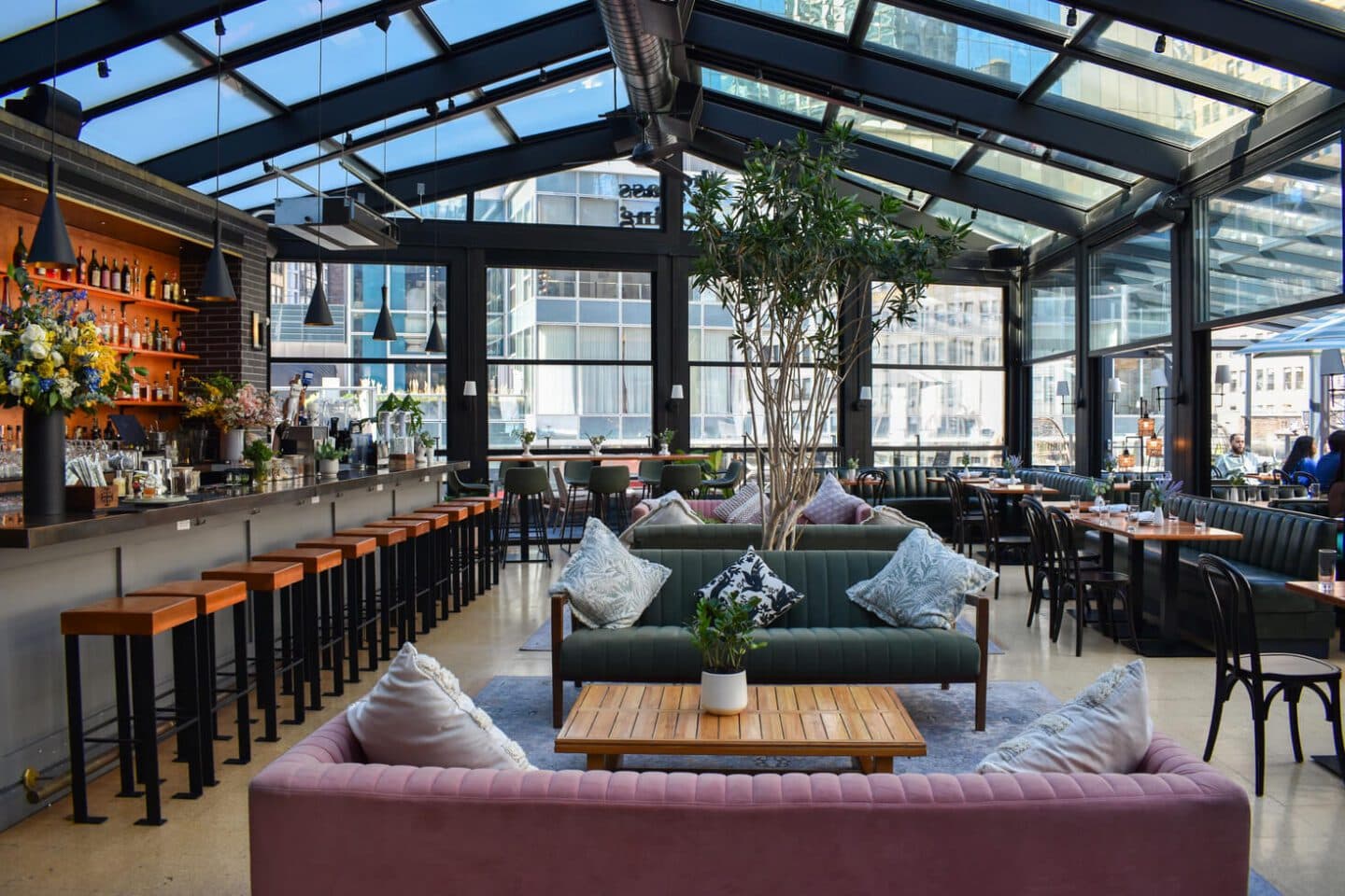 Glass Ceiling Rooftop