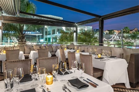 The Garden at The Penthouse at Mastro's Steakhouse Beverly Hills